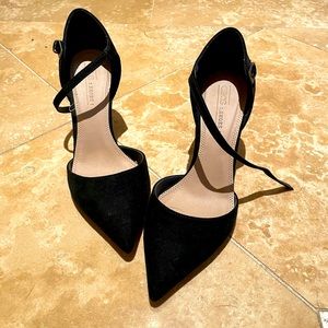 ASOS pointy black heels